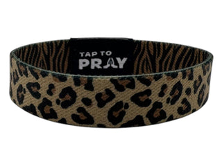 Tap To Pray™ Wristbands - Safari Leopard