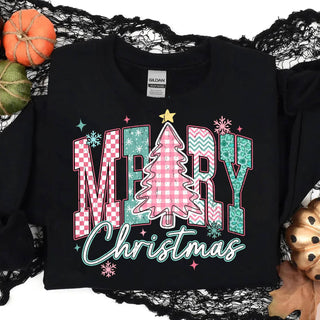Merry Christmas Shirt, Retro Merry Christmas T-Shirt