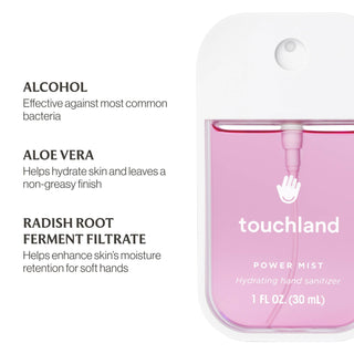 Touchland Berry Bliss Power Mist Hydrating Hand Sanitizer