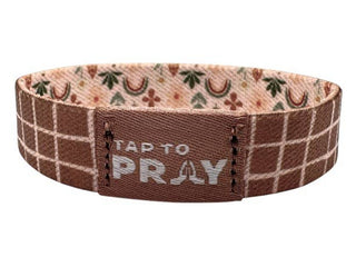 Tap To Pray™ Wristbands - Prairie &  Plaid