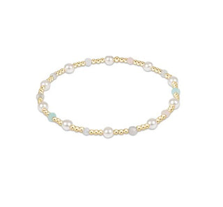 Enewton Pearl Sincerity Pattern 4mm Bead Bracelet - Hot Mess SS25