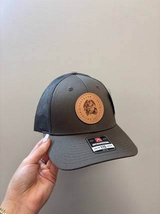 Southern Strut Boykin Retriever Leather Patch Hat