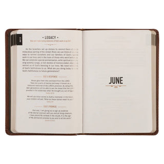 One Minute with God for Men Faux Leather