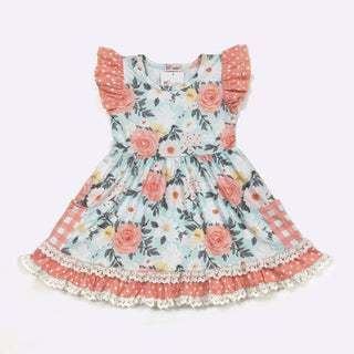 Seaside Blooms Girls Dress
