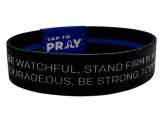 Tap To Pray™ Wristbands - First Responders Law Enforcement