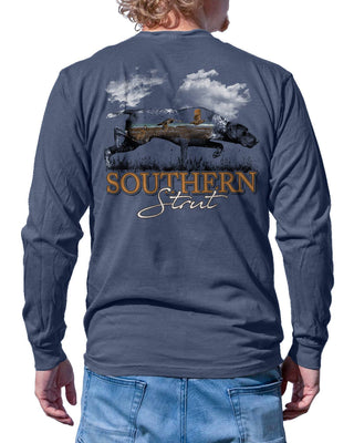 Southern Strut Pointer Silhouette – In the Field Tee Long Sleeve
