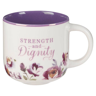 Purple Strength and Dignity Mug