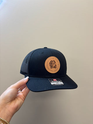 Southern Strut Boykin Retriever Leather Patch Hat