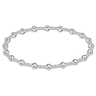 Enewton Classic Sincerity Pattern 4mm Bead Bracelet - Sterling