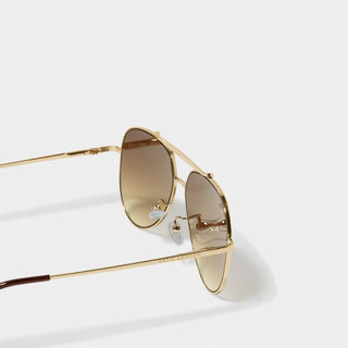 Katie Loxton Bali Gold Metal Sunglasses