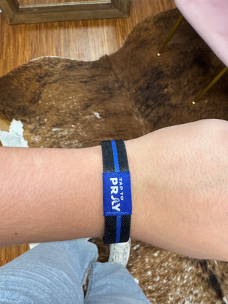 Tap To Pray™ Wristbands - First Responders Law Enforcement