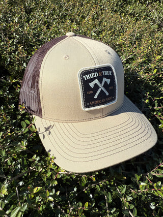 Tried & True Axe Cross Patch Hat
