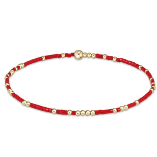 Enewton Hope Unwritten Bracelet - Bright Red