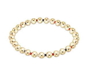 Enewton Hope Grateful 5mm Bead Bracelet - Firecracker