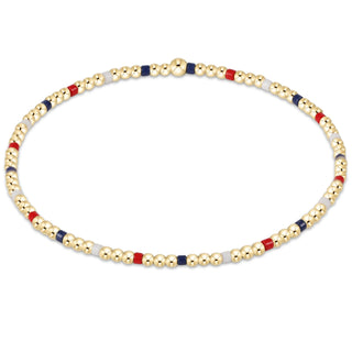 Enewton Hope Sincerity Pattern 2mm Bead Bracelet - Firecracker