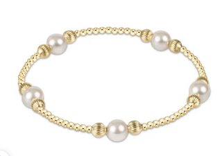 Enewton Purpose Pearl 6mm Bead Bracelet - Dignity