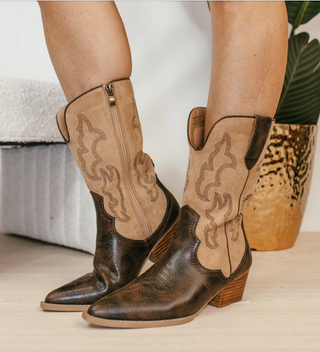 Corky's Somebody's Problem Espresso Sand Boots