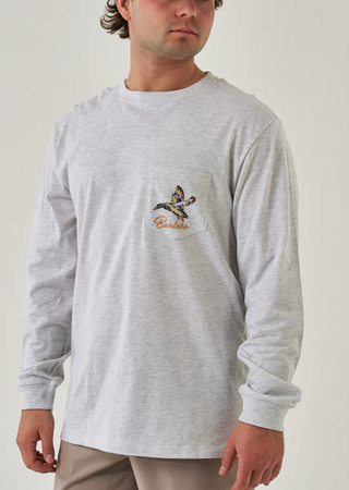 Burlebo Long Sleeve Pintail Triangle Duck Tee
