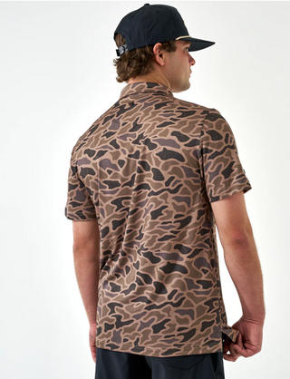 Burlebo Performance Polo - Gauge Camo