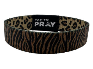 Tap To Pray™ Wristbands - Safari Leopard