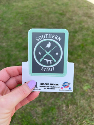 Southern Strut Quail & Pointer Sticker