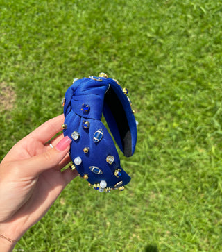 Game Day Football Jeweled Headband