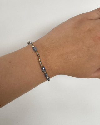ISLA Coastal Crystals Bracelet - Big Sur - Stormy Seas