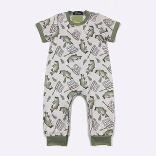 Catch & Release Boy Romper