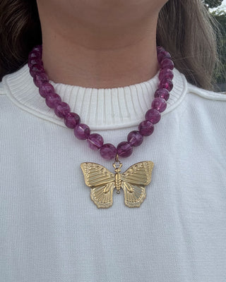 Social Butterfly Necklace