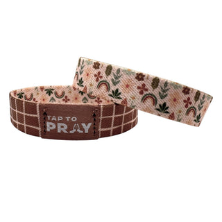 Tap To Pray™ Wristbands - Prairie &  Plaid