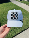 Vintage Havana Cap - White Checker