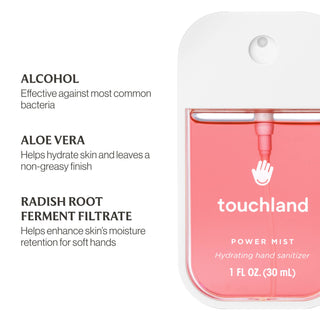 Touchland Wild Watermelon Power Mist Hydrating Hand Sanitizer