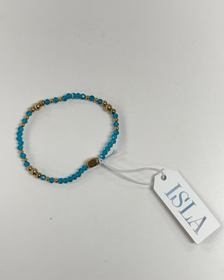 ISLA Coastal Crystals - Amalfi - Turqs & Caicos Bracelet