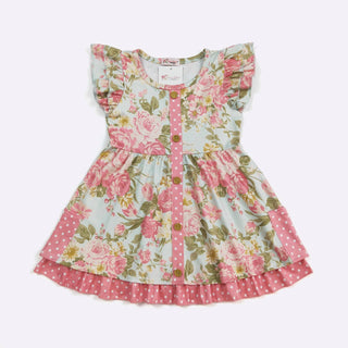 SS Antique Rose Girls Dress