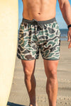 Burlebo Swim Trunk - Jumbo Retro Duck Camo