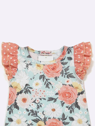 Seaside Blooms Baby Romper