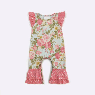 SS Antique Rose Baby Romper