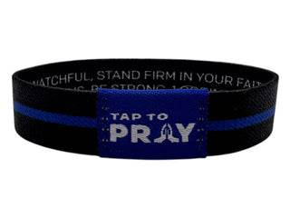 Tap To Pray™ Wristbands - First Responders Law Enforcement