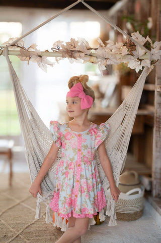 SS Antique Rose Girls Dress