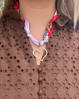 Love Story Scarf Necklace