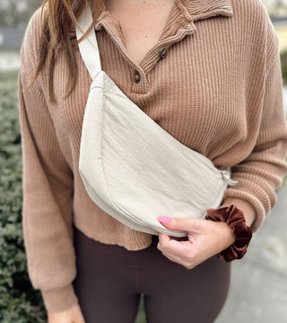 Kali Crescent Crossbody Bag