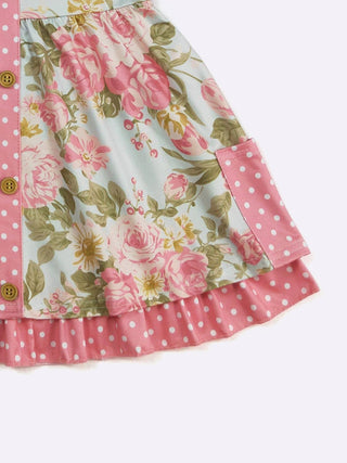 SS Antique Rose Girls Dress