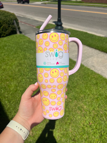 Oh Happy Day Mega Mug Swig 40oz