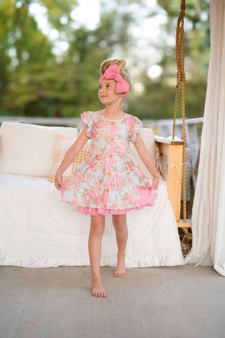 SS Antique Rose Girls Dress