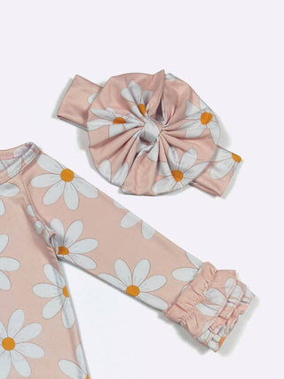 Soft Camomile Baby Gown