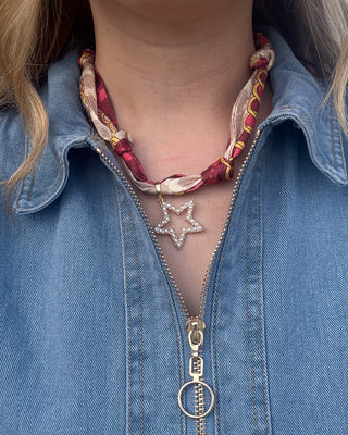 Written in the Stars Scarf Necklace