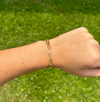 Gold Chain Bracelet