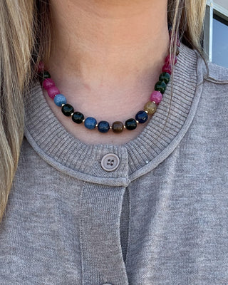 Gemma Beaded Necklace - Confetti