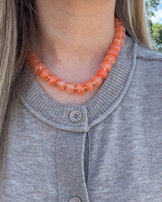 Color Crush Necklace - Tangerine