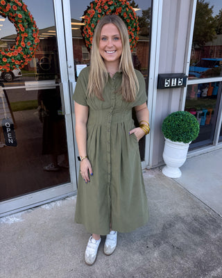 Sagebrush Midi Dress